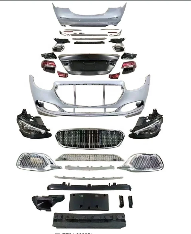W213 16-20 Actualización al nuevo kit de carrocería estilo MAYBACH Accesorios para automóvil Modificación