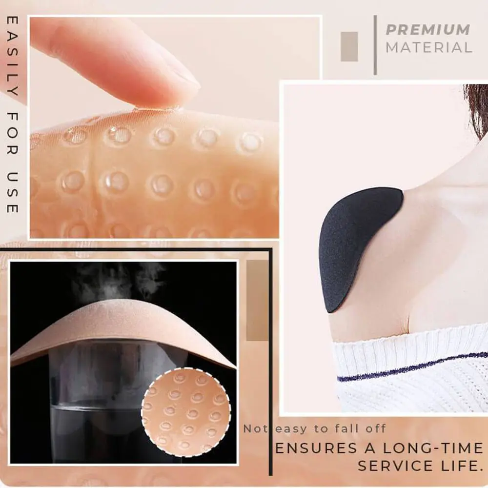 Soft Anti-Slip Invisible Shoulder Pads Naturally Increased 2 IN 2Pcs