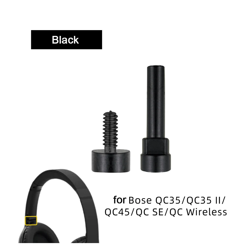 for Bose QC35 QC35 II QC45 QC SE Hinge Screws Only - Replacement Pivot Screws for Headphone Repair