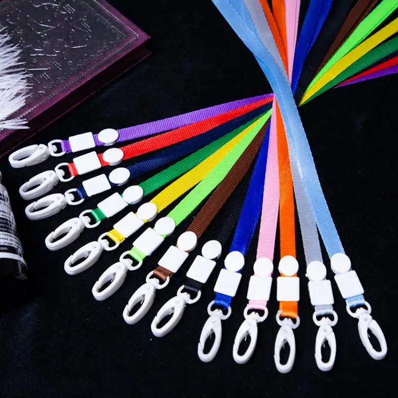 Personalized printed lanyard sublimated polyester neck lanyard strap customization