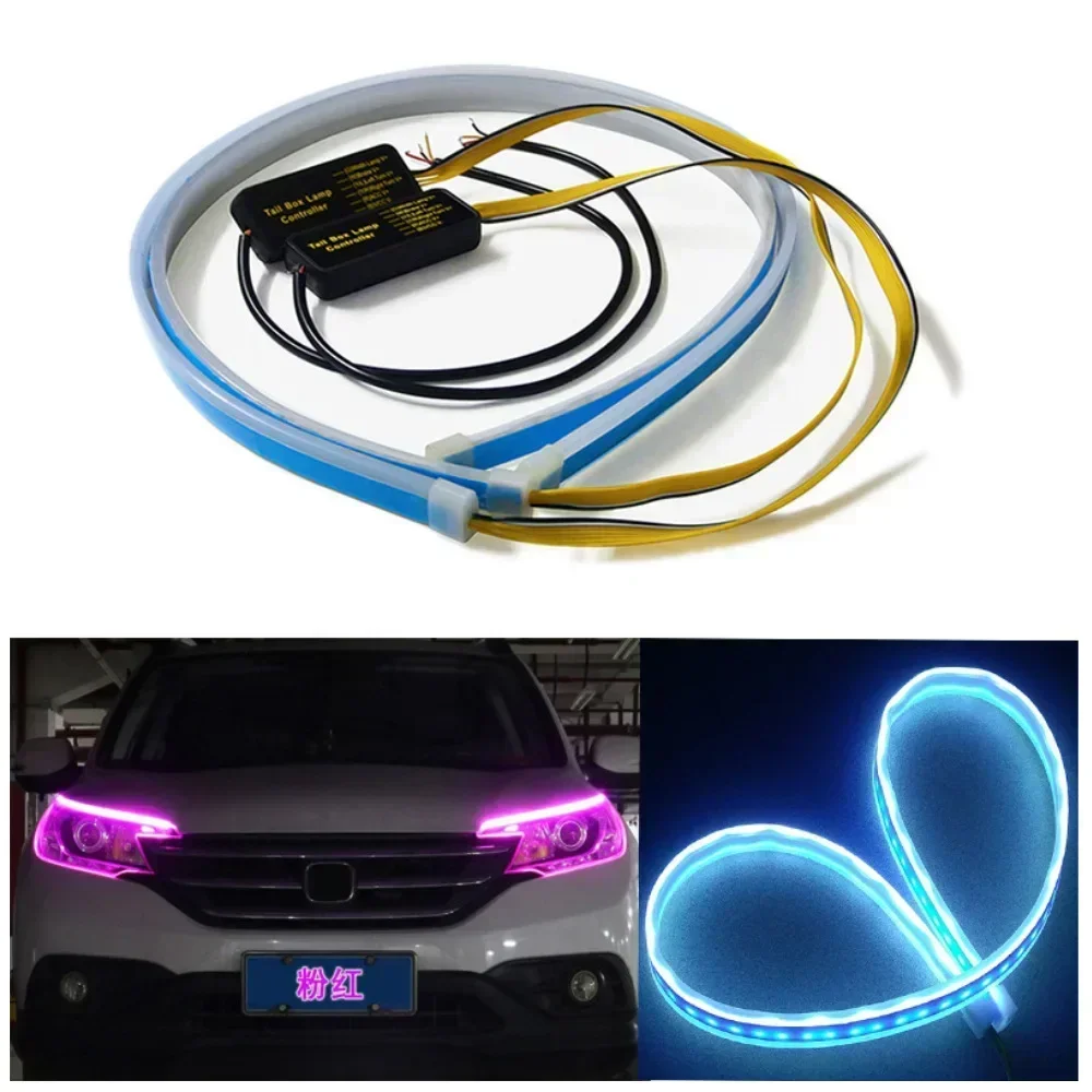 

Illuminate The Road with Super Bright Signal Lamps for Cars, Ultra-thin Light Guide Decorative Lights 3000K 6000K Turn Signal