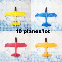 Foam Hand Throwing Airplanes Toy 37cm 48cm Flight Mode Glider Inertia Planes Model Aircraft Planes for Kids Outdoor Sport 1