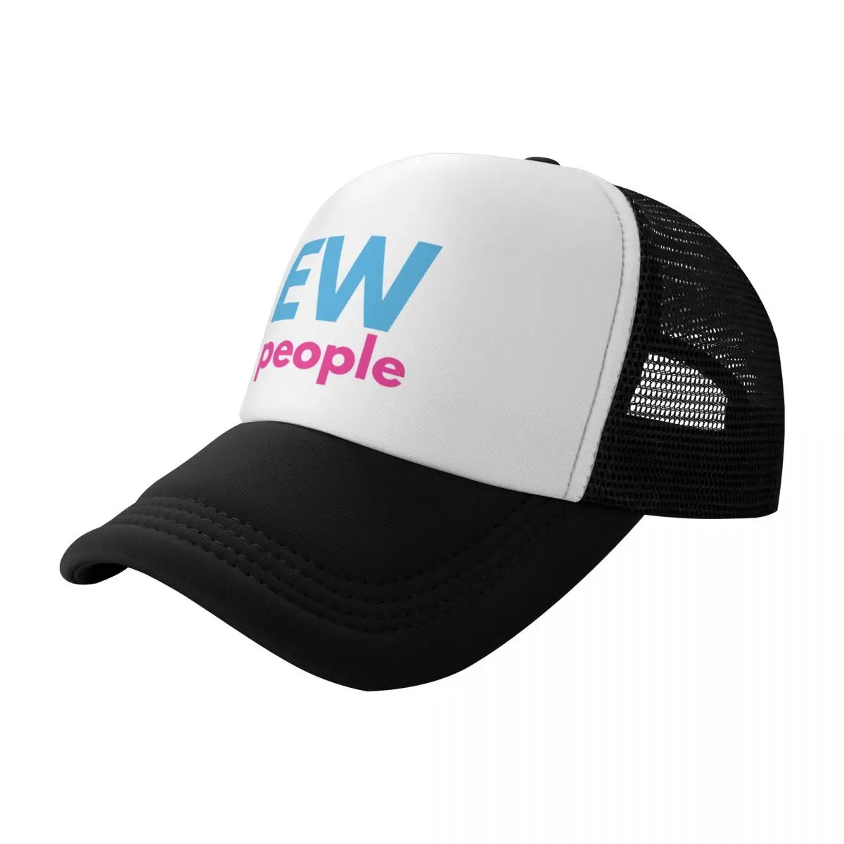 

Ew people, pink, blue Baseball Cap Sunscreen derby hat Ladies Men's
