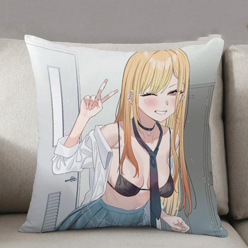 

Kitagawa Marins Cushion Covers 45x45 Decorative Pillowcases 40x40 Lounge Chairs Pillow Cases for Bed Fall Decoration Pillowcase