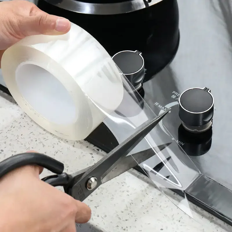 

Kitchen Sink Waterproof Seal Strip Transparent Tape Bathroom Pool Sealing Tape Toilet Crevice Strip Mildew Reusable Gap Stickers