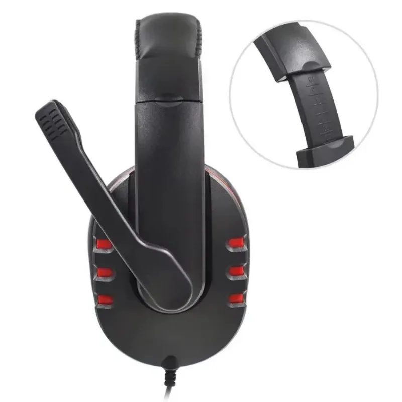 Wired Headset Gamer with Mic Noise Cancelling Headphones For PC Computer Laptop PS4 PS5 Nintendo Tablet Earphones New