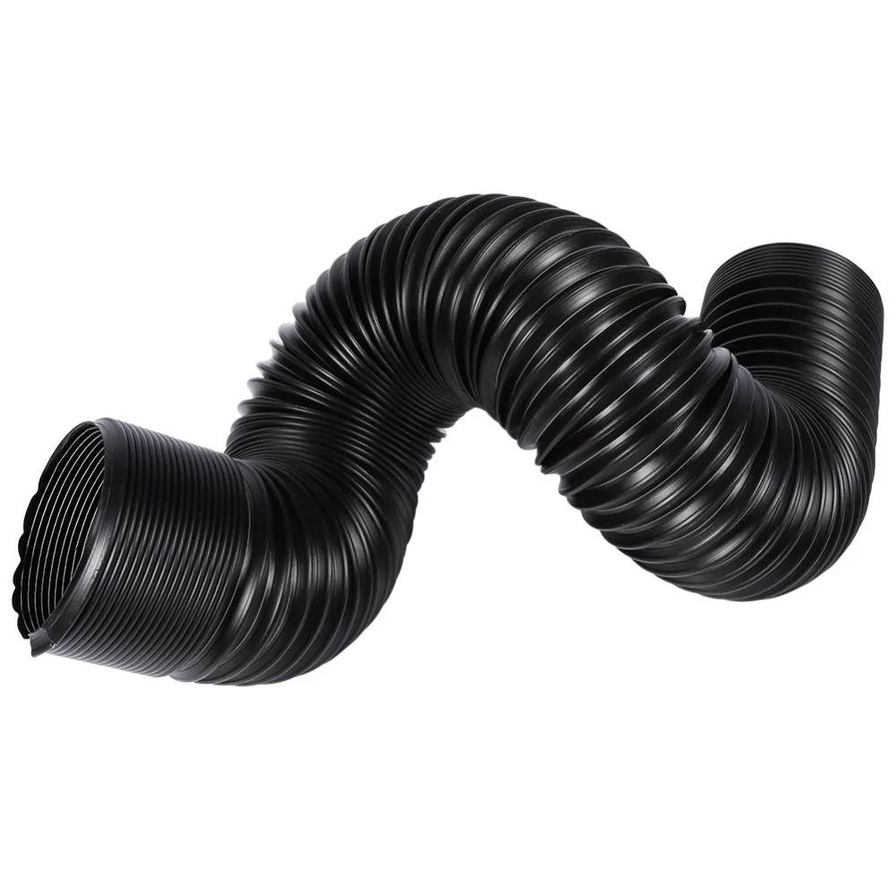 Air Filters 1set 76mm 3 inch Universal Car Cold Air Filter Carbon Fibre Feed Enclosed Intake Induction Pipe Hose Kit