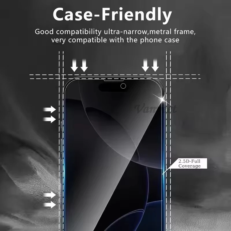Vollständiger Blickschutz-Displayschutz für Samsung S25 Ultra S24 FE S26 Plus S22 S23 S21 S20 FE Note 20 10 Lite S10e Anti-Spy-Glas – Detail 4
