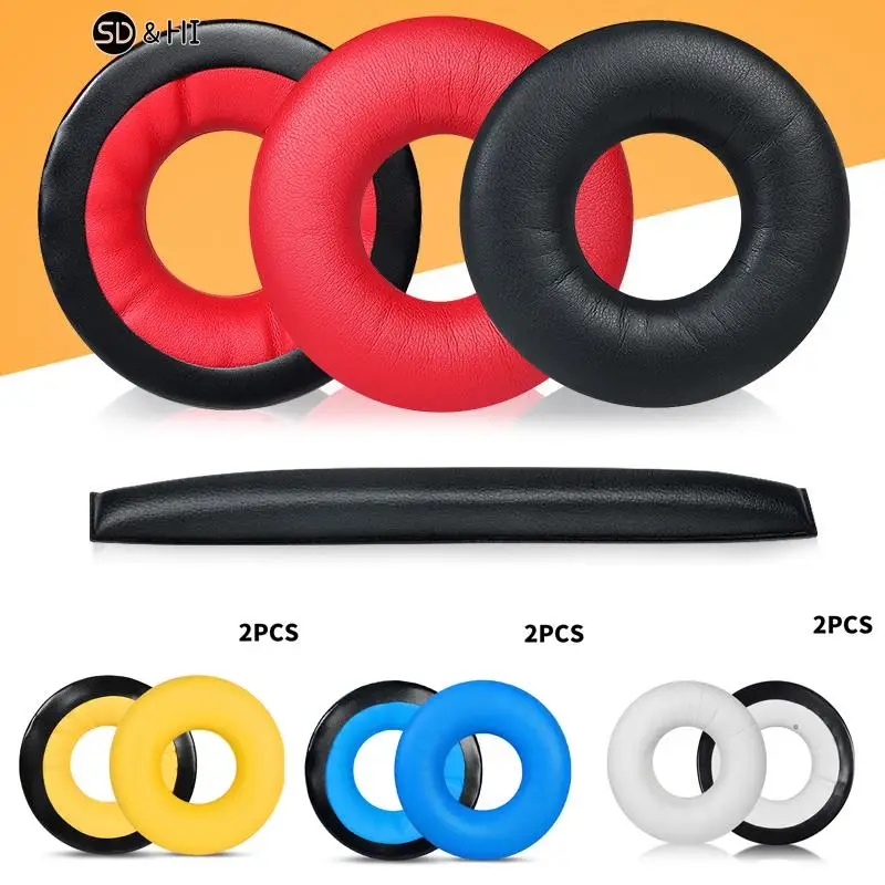 2 Cuscinetti Auricolari Di Ricambio Per Sennheiser Hd 25 25-2 25Sp Plus Accessori Per Cuffie In Alluminio Leggero Cuscino Per L'Orecchio Copertura In 