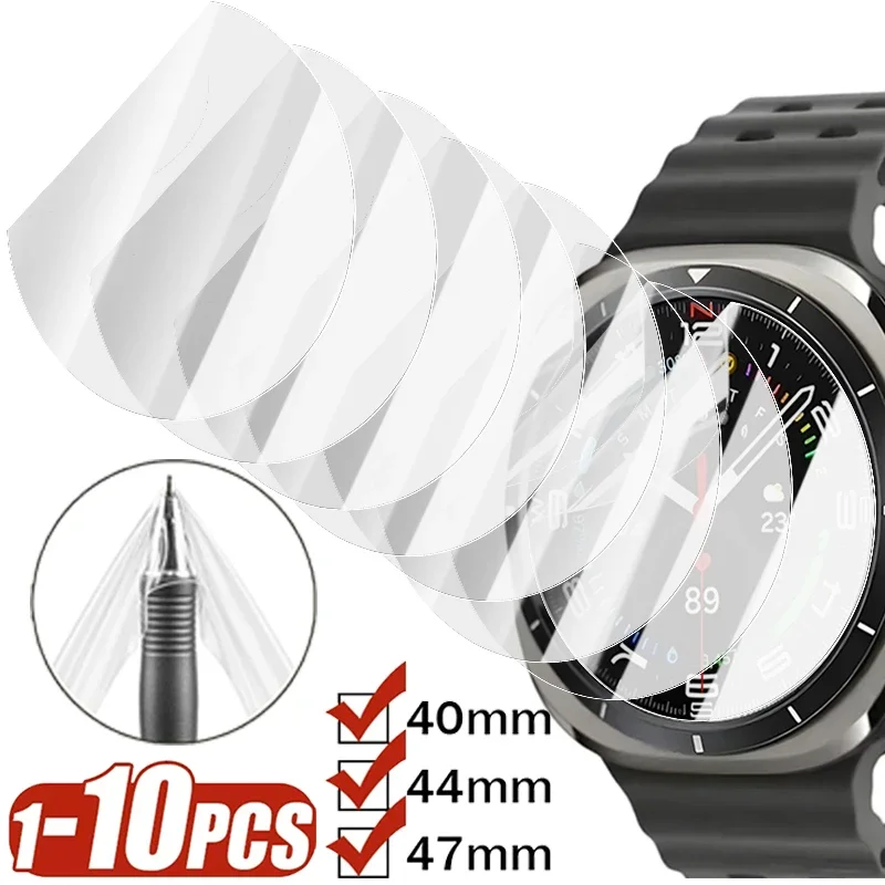Ultra Shield Hydrogel Screen Protector for Smartwatch - Full Coverage Display Guard
