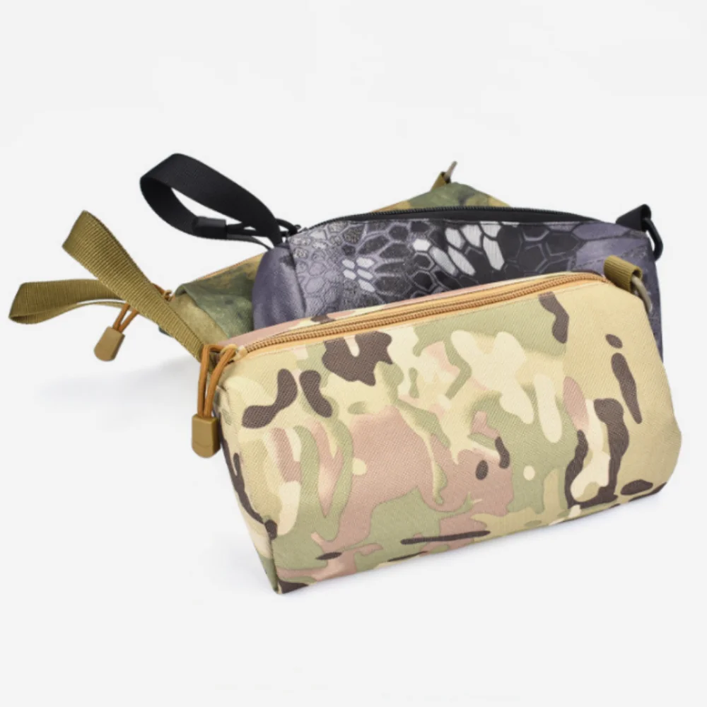 Outdoor Hunting Pouch Camouflage Bag Portable EDC Tool Storage Bags for Multi Tools Tactical Running Camping Gear Survival