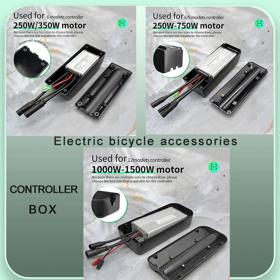 Versatile Ebike Controller Box for Electric Bicycle Conversion Kits