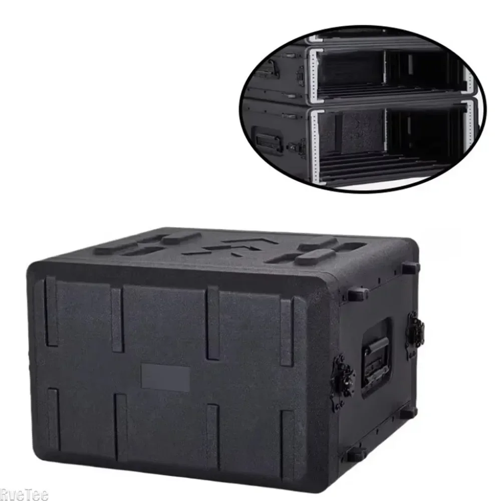 PE Plastic Professional Tool Box Organizer Stage Equipment Cabinet Audio Amplifier Portable Toolbox Shockproof Tools Packaging 5