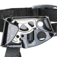 CAMNAL Rock Climbing Foot Ascender Riser With Pedal Belt Grasp Rope Gear Anti Fall Off Left Right Foot Ascend 2