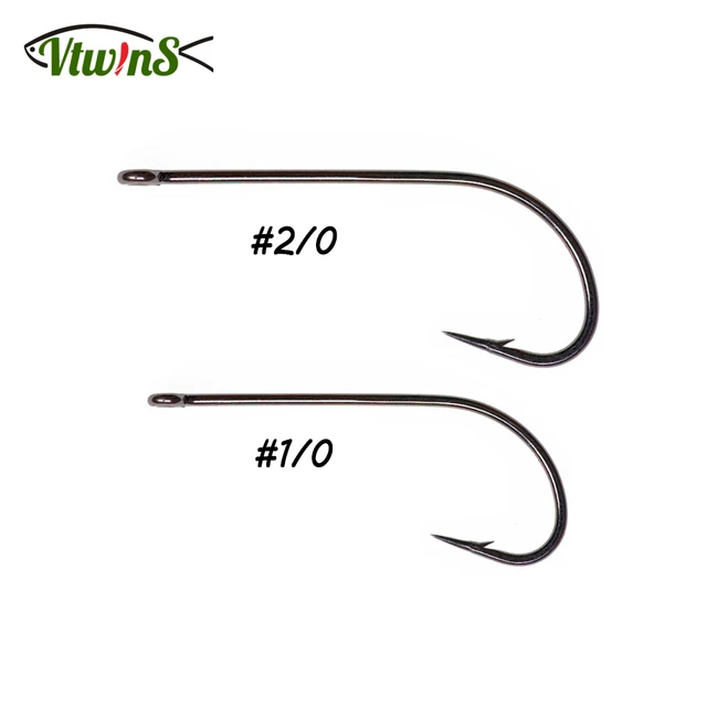 Vtwins 50PCS Fishing Fly Hook Curve Barbed Hook Dry Flies Hoppers  Terrestrials and Stonefly Nymphs Fly Tying Fishing Hooks - AliExpress