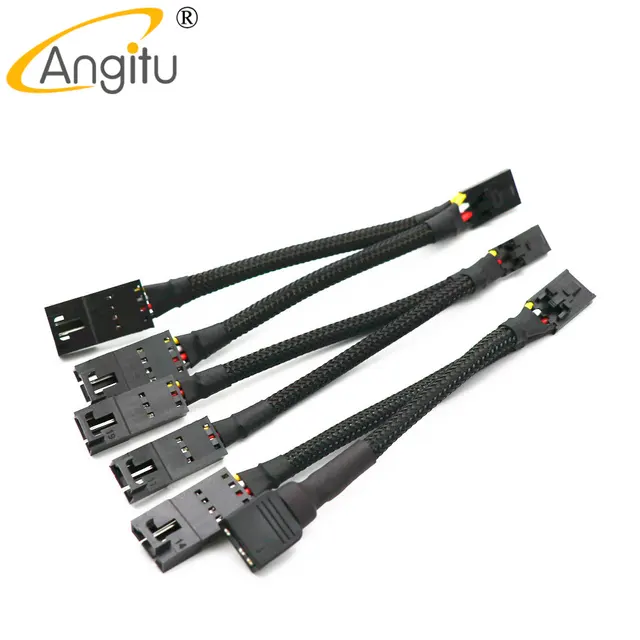 Angitu Corsair RGB Fan Hub Splitter Adapter Cable For Corsair