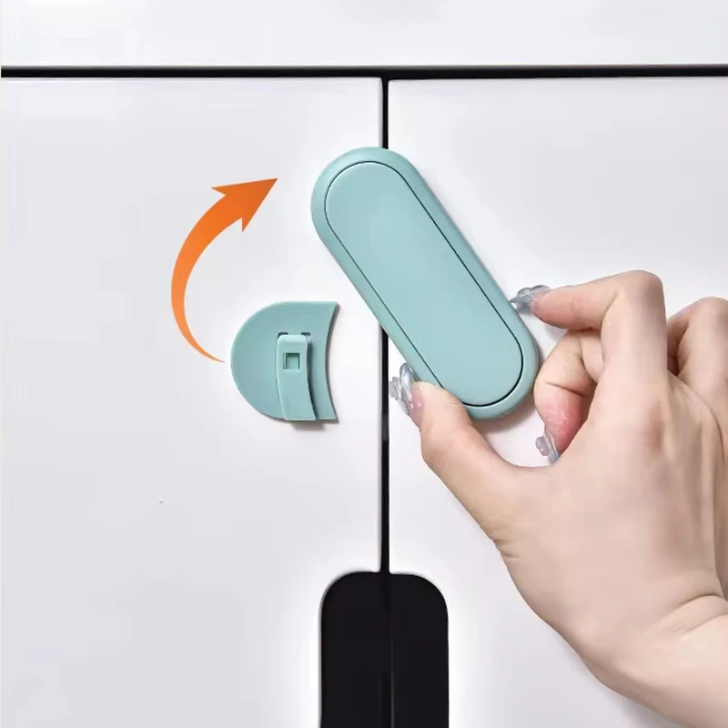 Baby Children Universal Green Safety Lock for Cabinet Window Drawer Anti-pinch Device Lock Door Home Security Protection Care