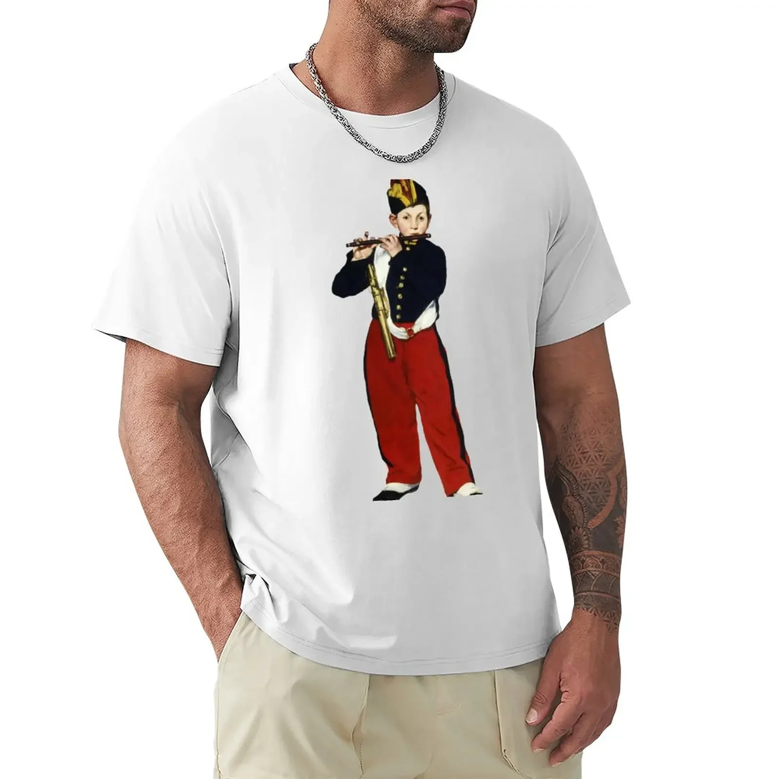 

douard Manet - The Fifer T-Shirt shirts graphic tees blanks Short sleeve tee men graphic t shirts