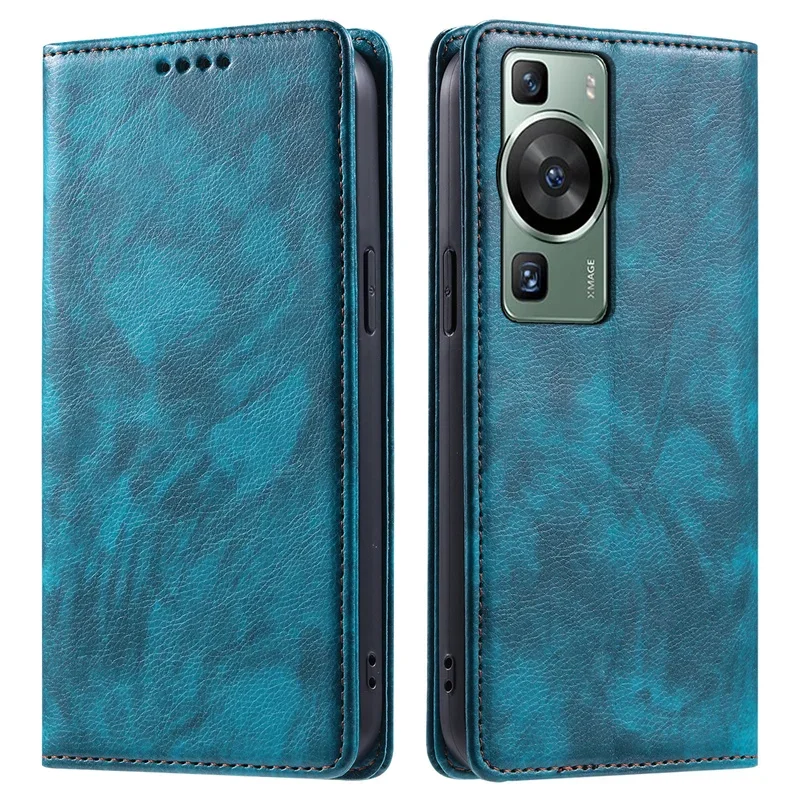 Premium Retro Leather Wallet Magnetic Flip Case – Universal