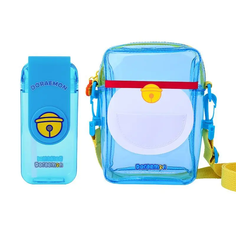 Doraemon Kids Insulated Water Cup – Cute Anime Portable Straw Bottle