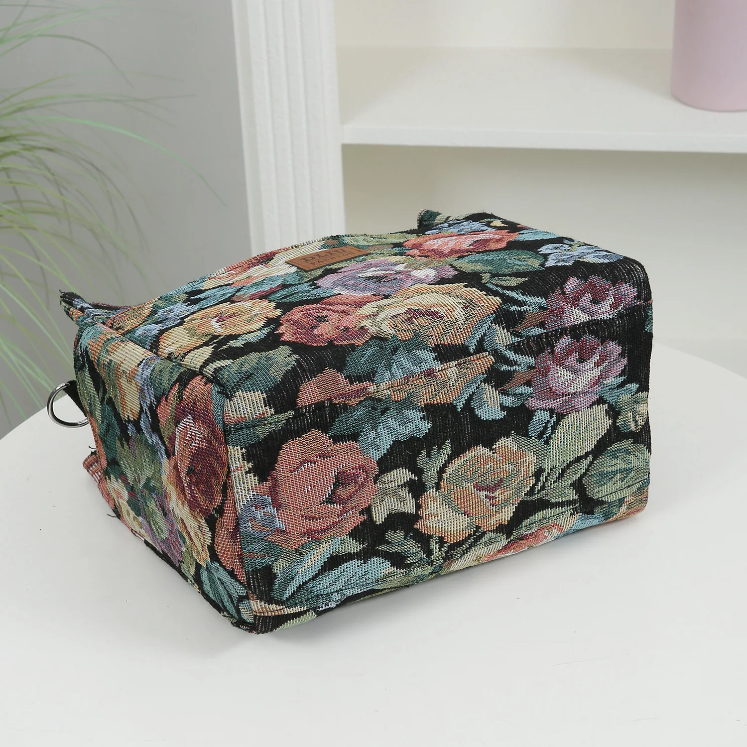 Große Kapazität, Dickes Stoffgewebe, Einseitige Umhängetasche, Einkaufstasche, Allzwecktasche, Handtasche, Tragetasche, Tragetasche – Detail 8
