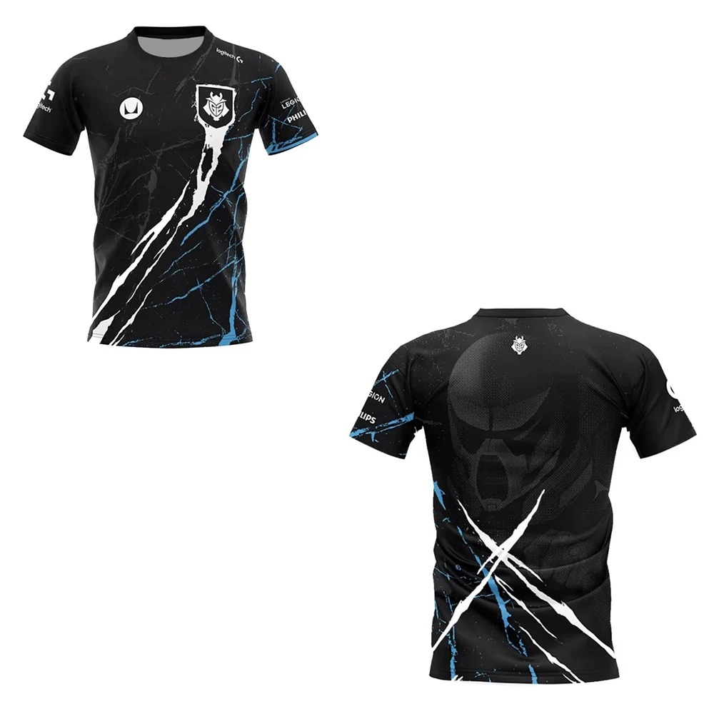 2025 New Summer G2 Sports Esports Game T-shirt National Team