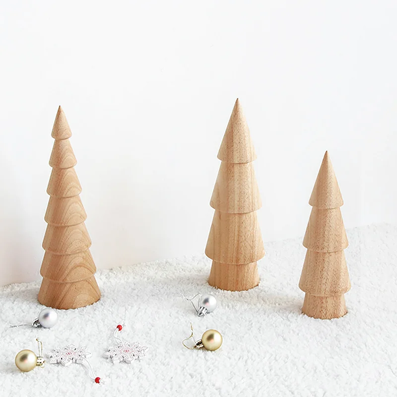 

handmade christmas desktop Mini christmas tree Oak christmas tree Decorations. shopping mall window Scene Decoration props