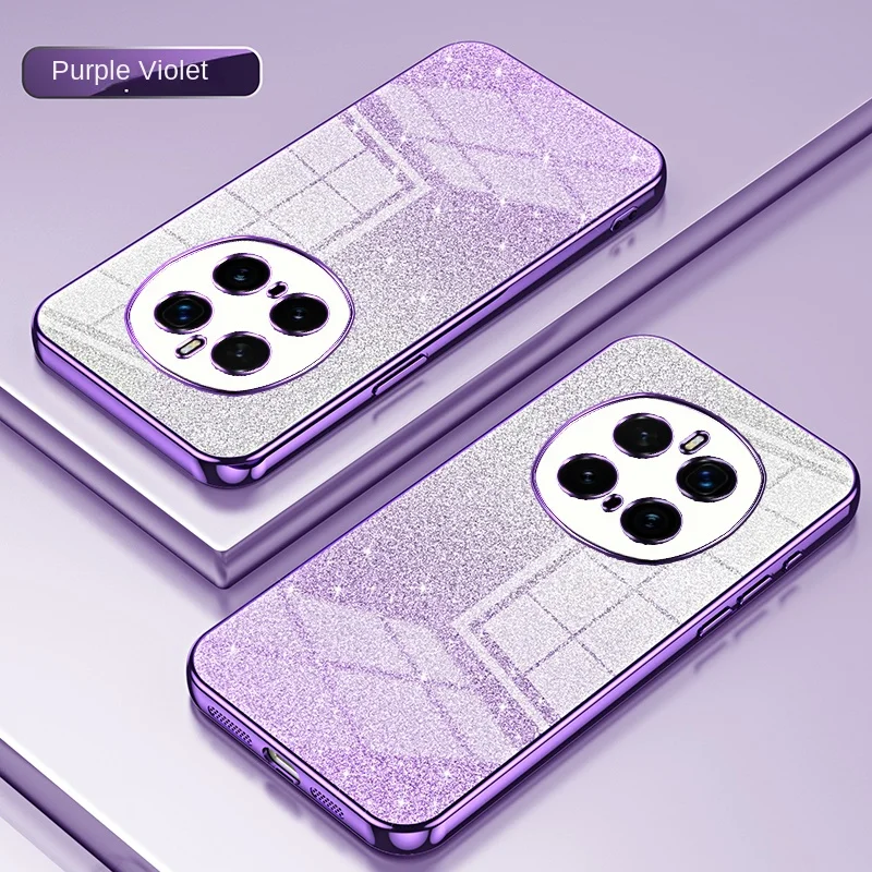 Glitter Slim Protective Soft TPU Back Cover Case