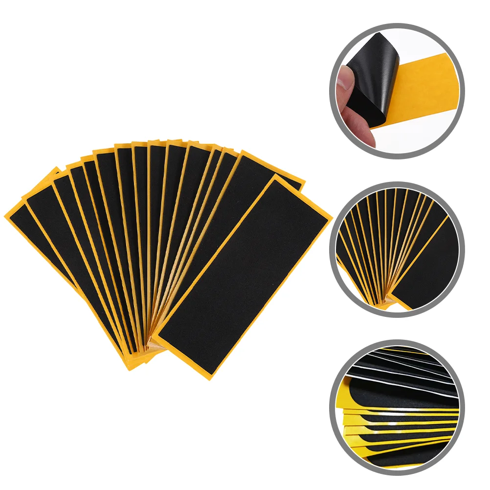 

24 Pcs Finger Skateboard Sticker Grip Tape for Fingerboards Small Decal Tapes Stickers Major Supplies Foam Non-slip Foams Child