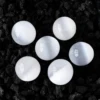 1PC Natural Stone White Selenite Ball Crystal Sphere Healing Gemstone FengShui Home Decor With Base 5
