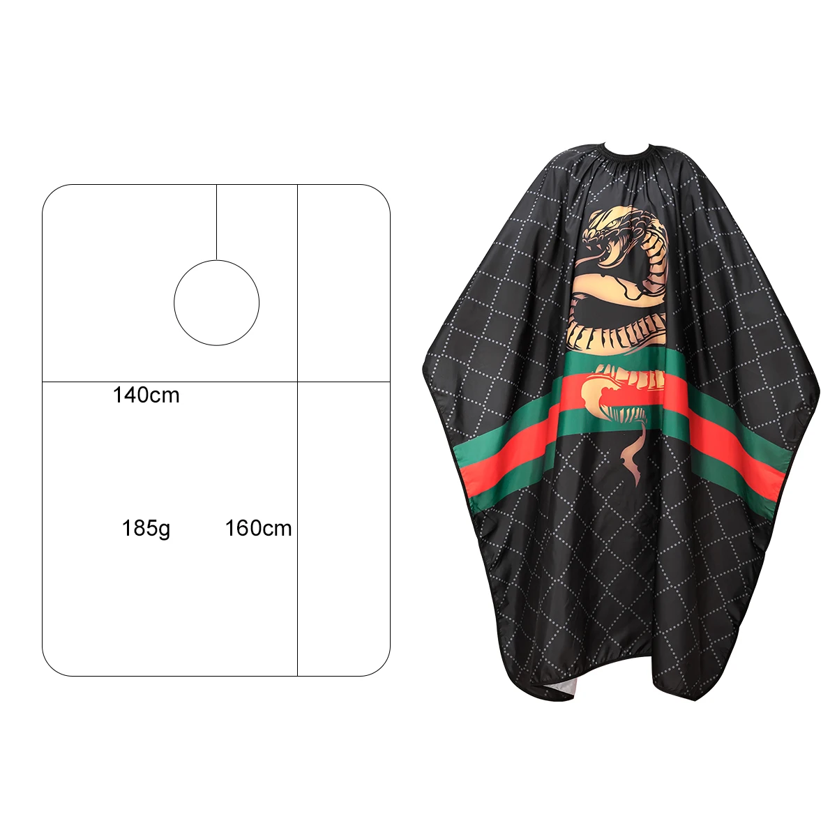 Salon Waterproof Barber Hairdressing Cape Hair Cutting Apron Gown Anti-static Styling Accessories haircut cape hairdressing cape beauty salon apron
