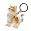 23GA Kitten-Shaped Pet Hair Storage Pendant Portable Kitten Hair Collector for Bag 6