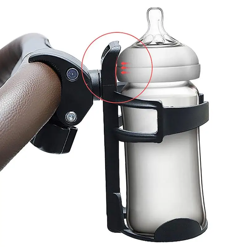 

Cup Holder For Stroller Stroller Attachment Cup Holder 360 Rotation Wheelchair Cup Holder Stroller Cup Organizer Holder