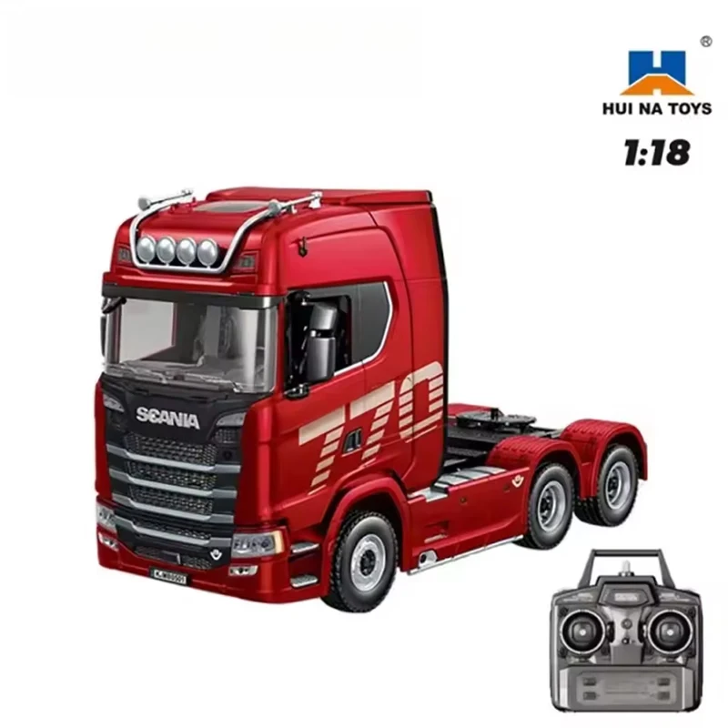 HUINA 1501 770S Scania Alloy Tractor 19CH RC Truck 1/18 2.4G