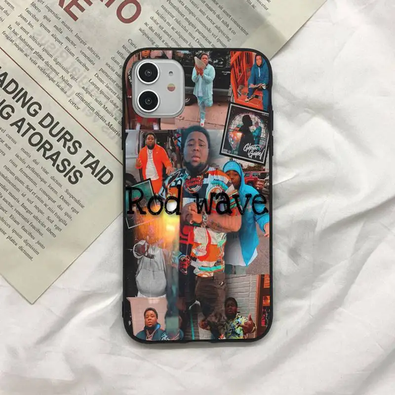 MaiYaCa Rod Wave Rapper Phone Case for iPhone 11 12 13 mini pro XS MAX 8 7 6 6S Plus X 5S SE 2020 XR cover