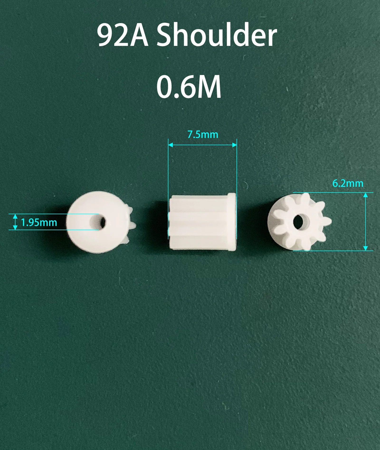 Transmission Gear 10PCS 0.6M Plastic Gears
