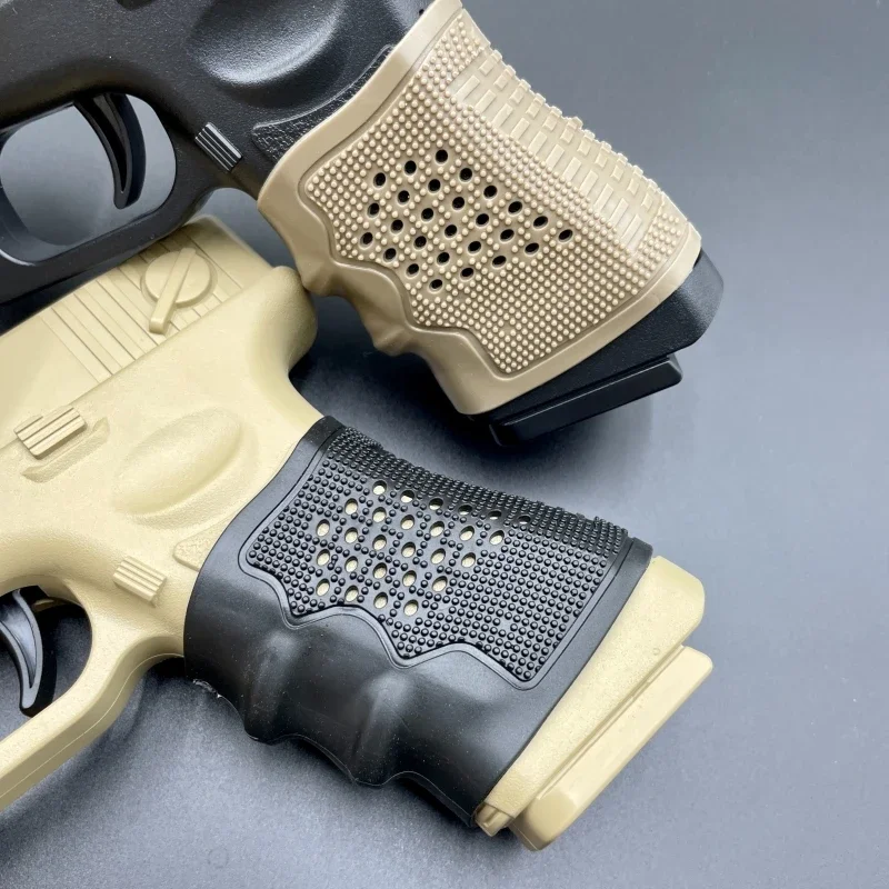 1PC Anti-Slip Molle Rubber Protect Cover Grip Glove Molle Grip soft rubber anti slip sleeve Hunting Accesories pistol glove rubber grip sleeve rubber grips gun accessories