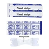 50pcs/Lot Transparent Nasal Strips Anti-Snoring Sticker Better Nose Breath Reduce Snoring Tool Health Care Stop Snoring Patch 3