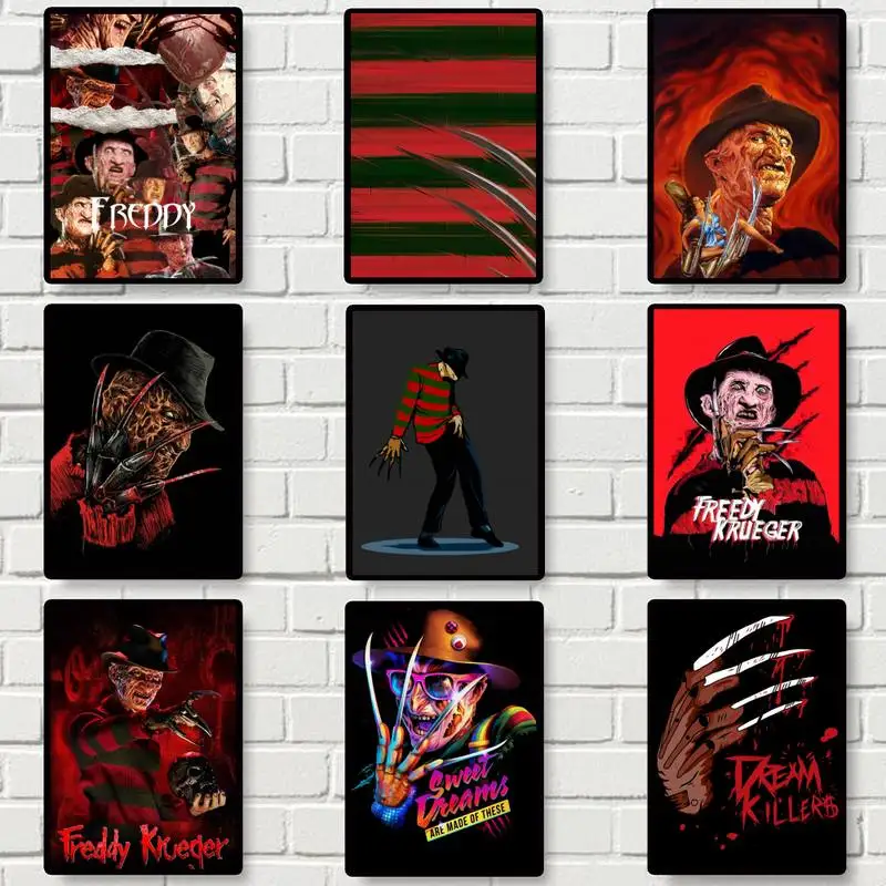 F-Freddy Krueger Movie Poster Poster Stampe Immagini A Parete Soggiorno Decorazione Della Casa