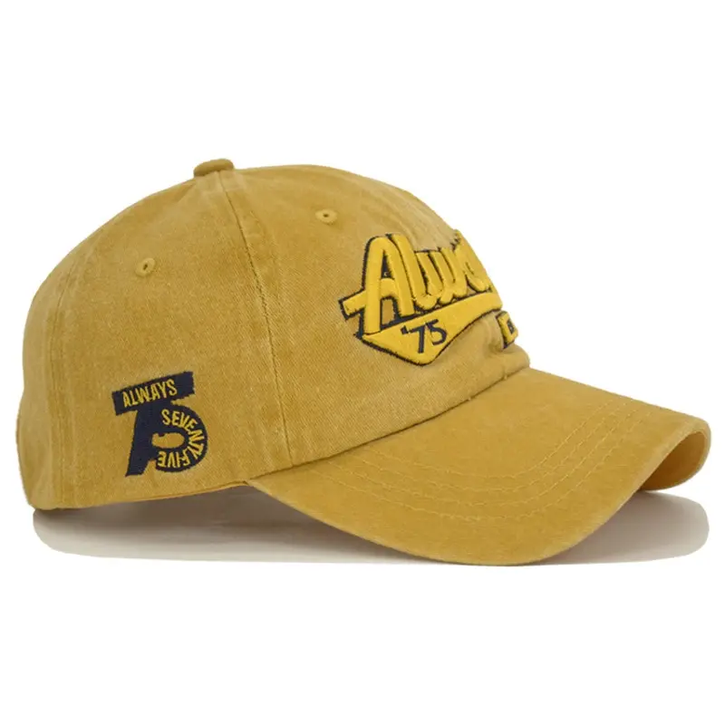Outdoor Sports Cotton Baseball Cap for Women Casual Retro Embroidery Mens Hip Hop Rebound Cap Snapback Hat baseball cap
