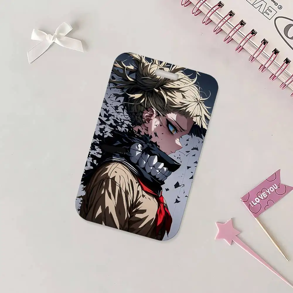 Anime H-Himiko T-Toga Ausweishalter mit Umhängeband für Büro, Schule, Namenskarten, Ausweishülle – Detail 8