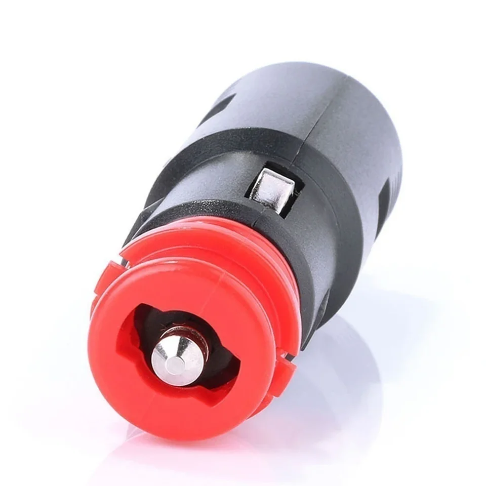 2 Spine Accendisigari 12V/24V Con Interruttore E LED – 15A, Nylon Rinforzato, Per Auto, Camper, Moto E Frigoriferi