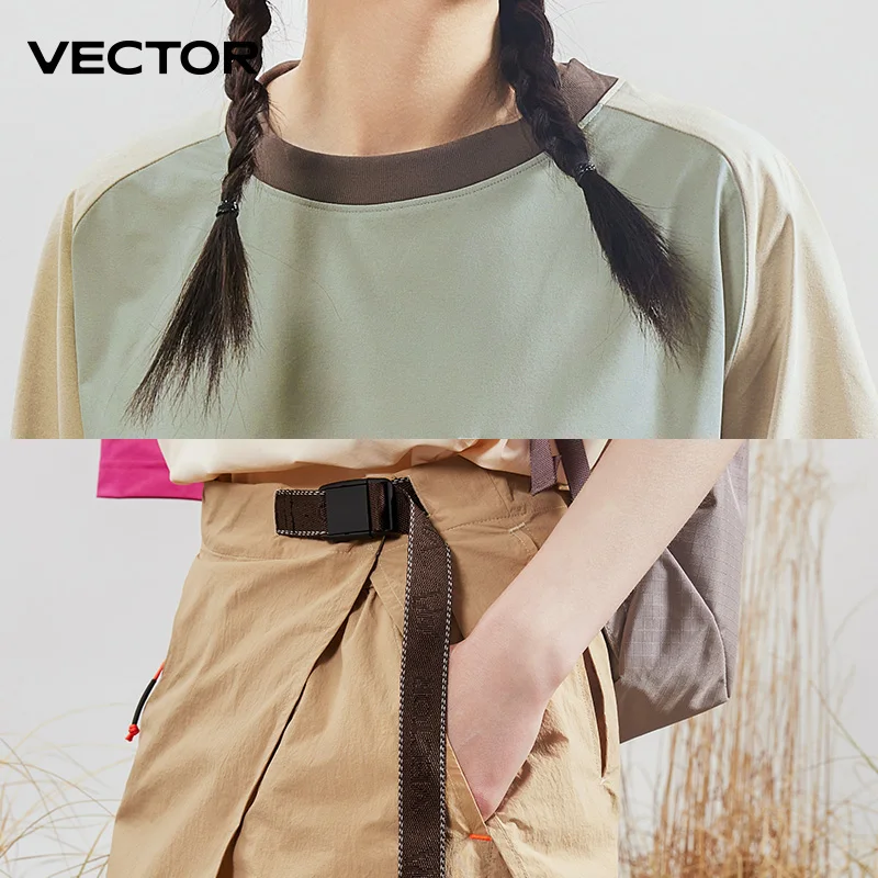 Summer Outdoor Mountaineering Hiking Fishing Beach Sweat-absorbing Quick Drying T-shirt