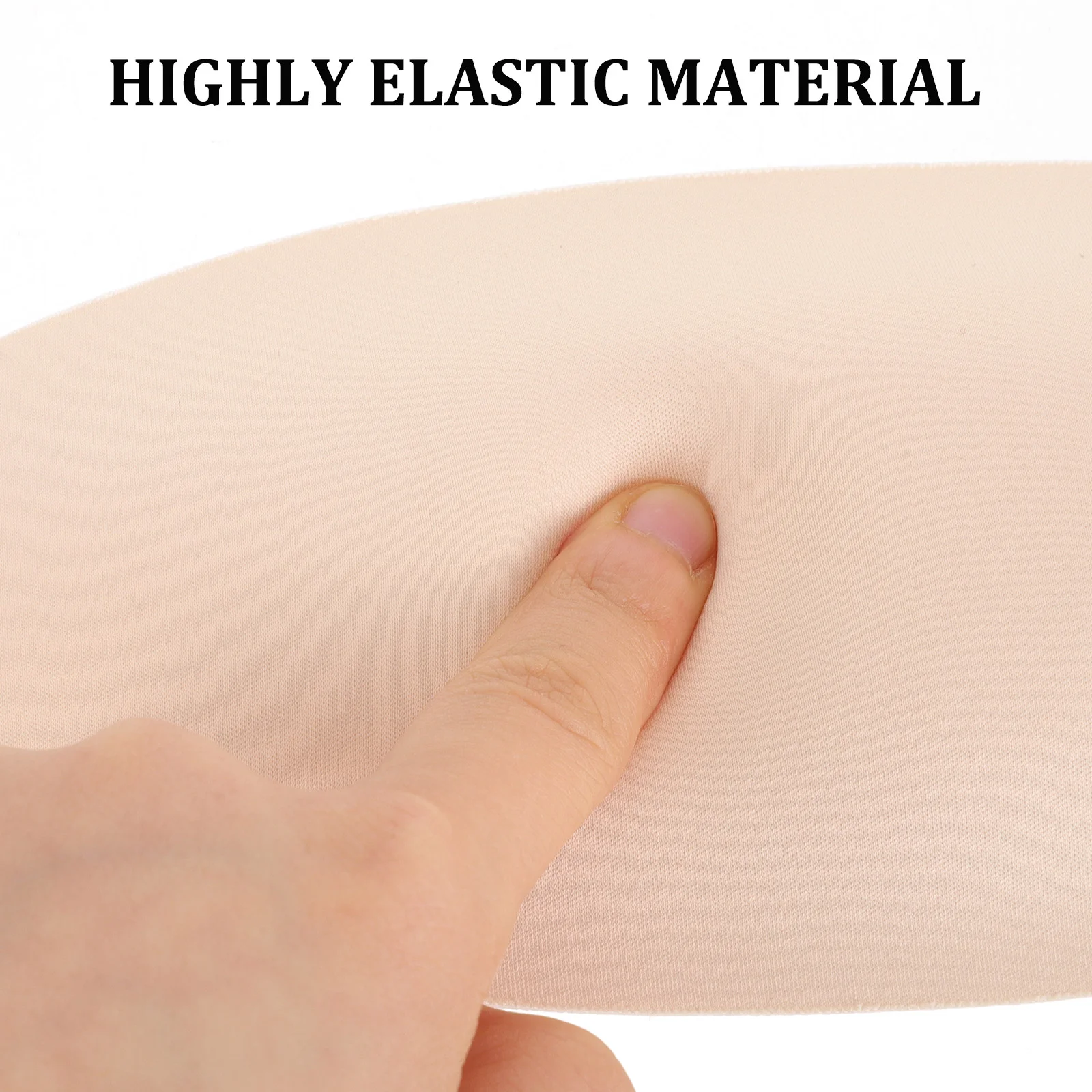 Silicone Orthotic Leg Pads Adhesive Corrector Calf Support for Thin Legs
