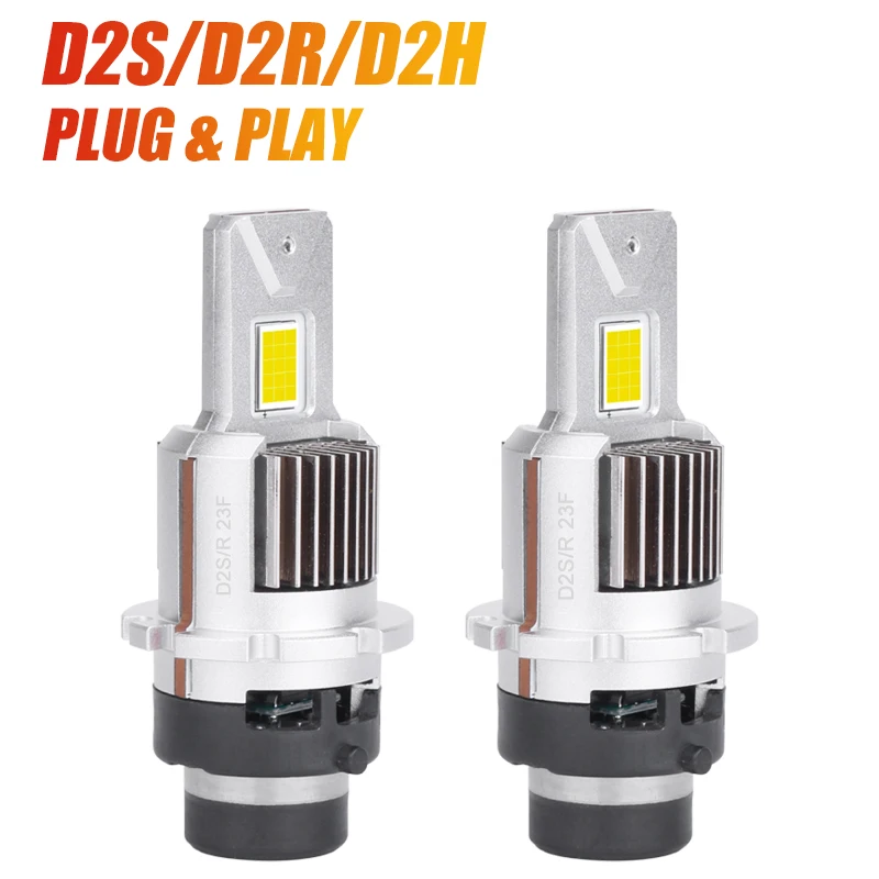 2 Pi&egrave;ces D3S LED Phares D1S D2S D4S D5S D8S 180W X&eacute;non