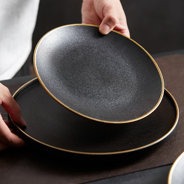 Black Dinnerware 