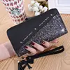 Leather Wristlet Handbag Elegant Tassel Security-Featured Women'S Wallet Spacious Clutch Wallet for Daily Use 2
