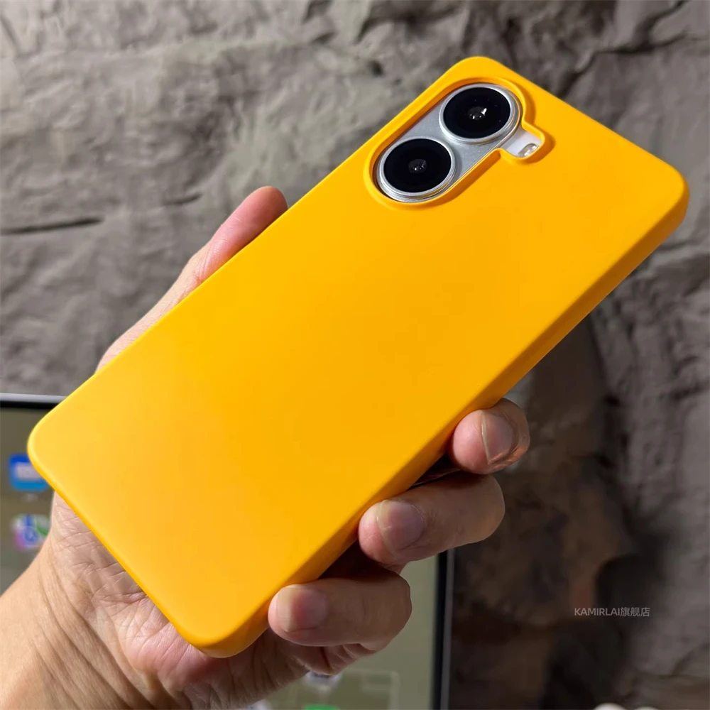 Ultra Thin Solid Color Matte Frosted Phone Case - Ultra Slim Simple Hard Cover Shell