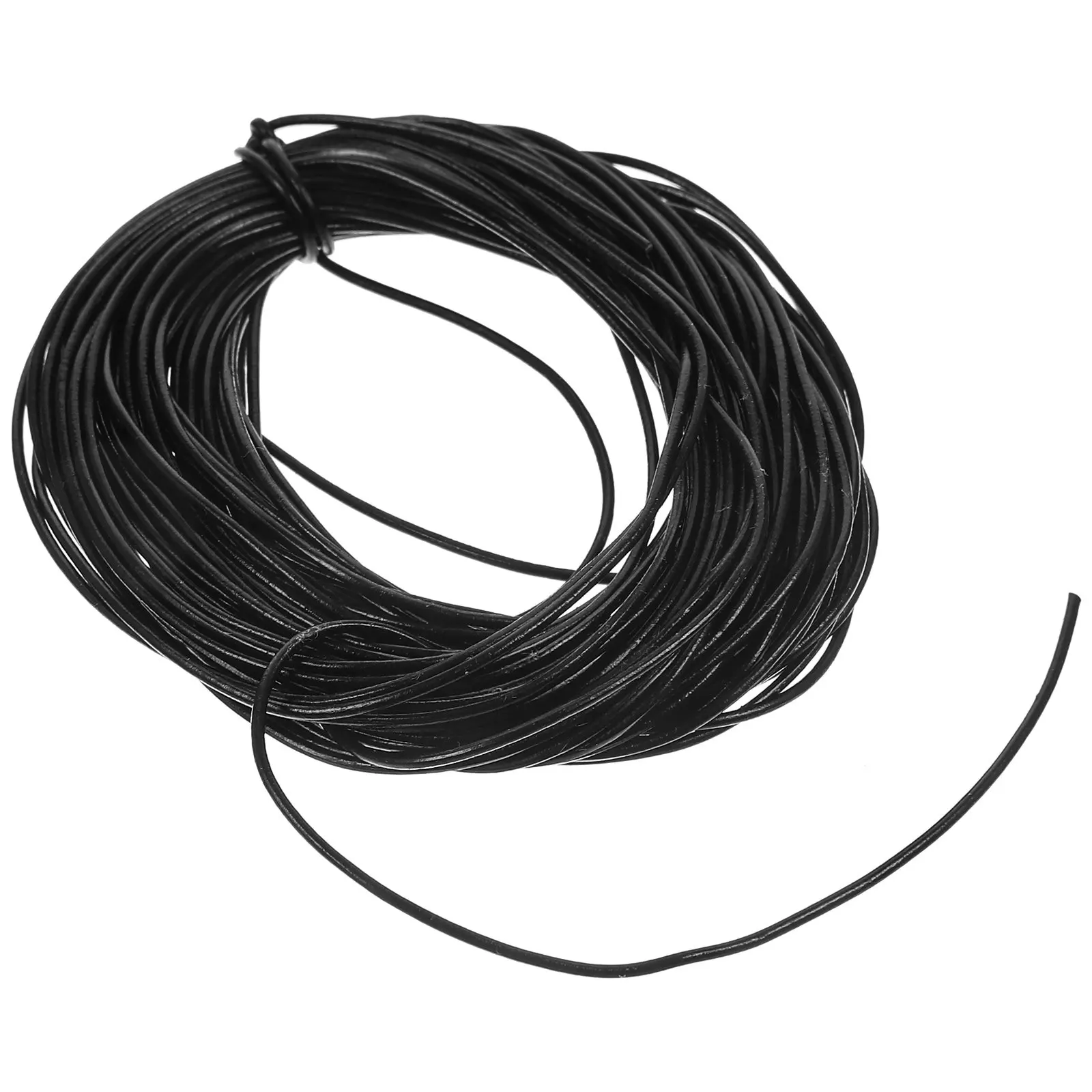 1mm 소가죽 로프 수제 액세서리 로프 DIY 쥬얼리 공예 신발 의류 장식 수제 소가죽 끈 공예용