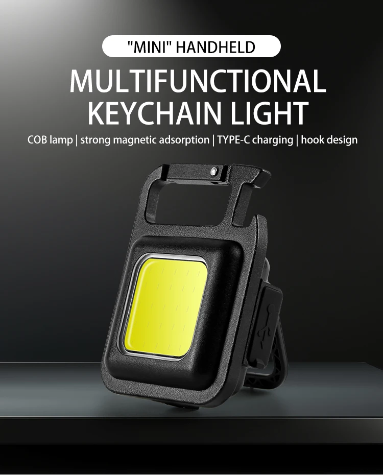 Mini Linterna LED Llavero Portátil: ¡Ilumina tu camino!